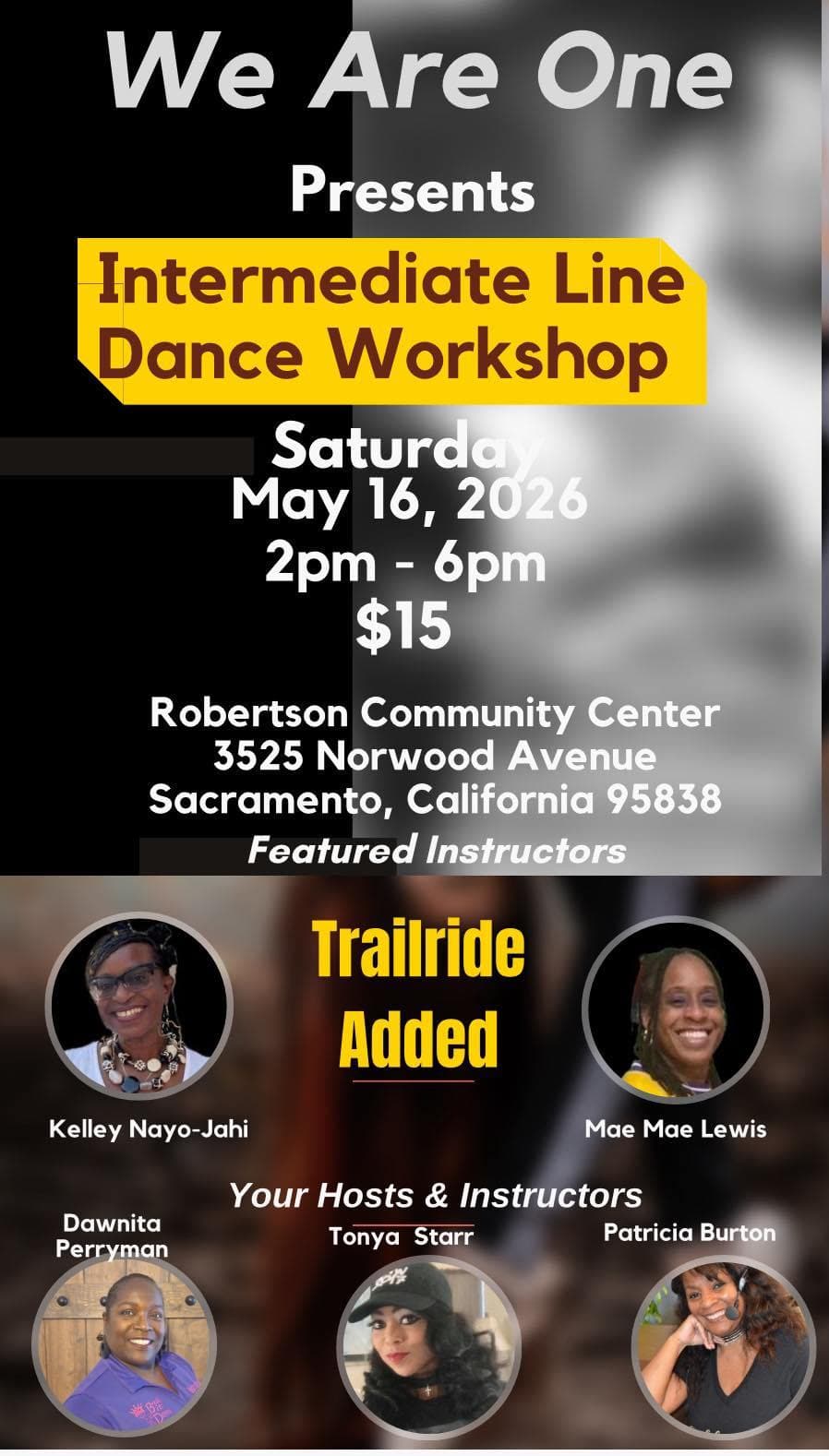 Intermediate Line Dance Workshop
