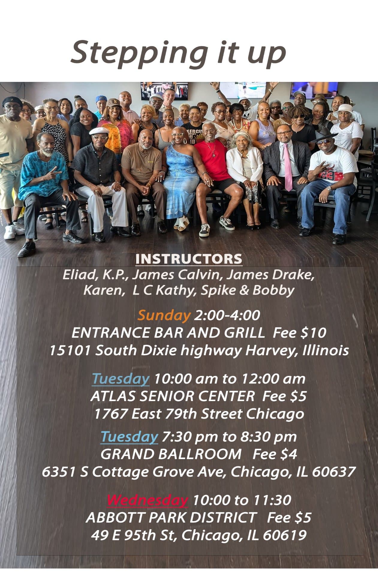 Sunday Steppin Class